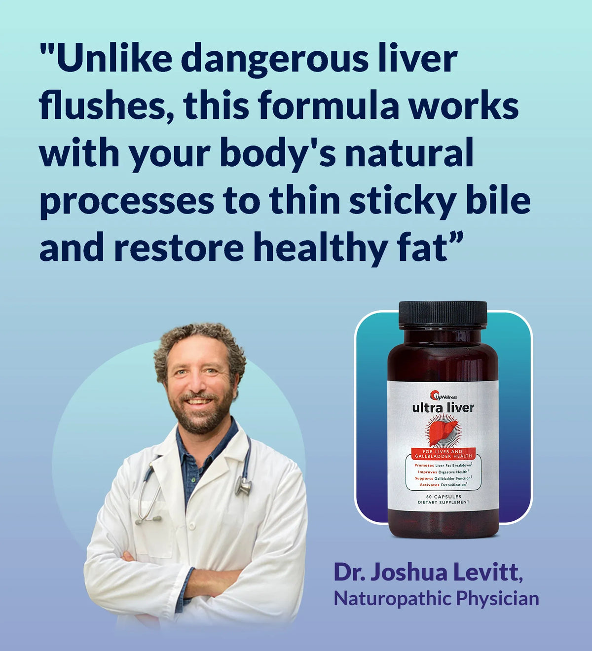 Ultra Liver Supplement for Liver Care & Support and Gallbladder Support - Powered by TMG, NAC Milk Thistle, and More - Liver Cleanse Detox & Repair - 60 Capsules
